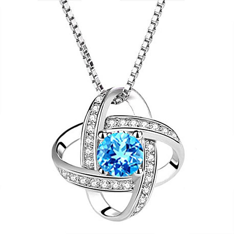 Four-leaf Clover Necklace for Women, Simple Student Collarbone Chain Necklace