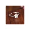 Prachtige 925 Sterling Zilveren Bloemvormige Ring Perfect Voor Verjaardagen En Speciale Gelegenheden