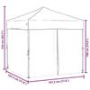 VidaXL Foldable Reception Tent with Walls Camping Gazebo Outdoor Pavilion Garden Gazebo Marquee Patio 93504