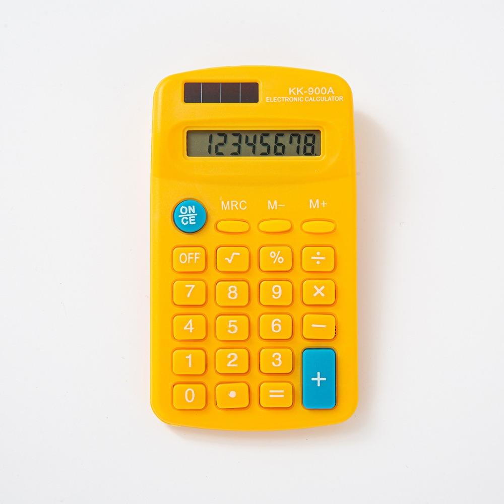 Large LED Display Mini Pocket Calculator 8-Digit Standard Function Calculator  Students
