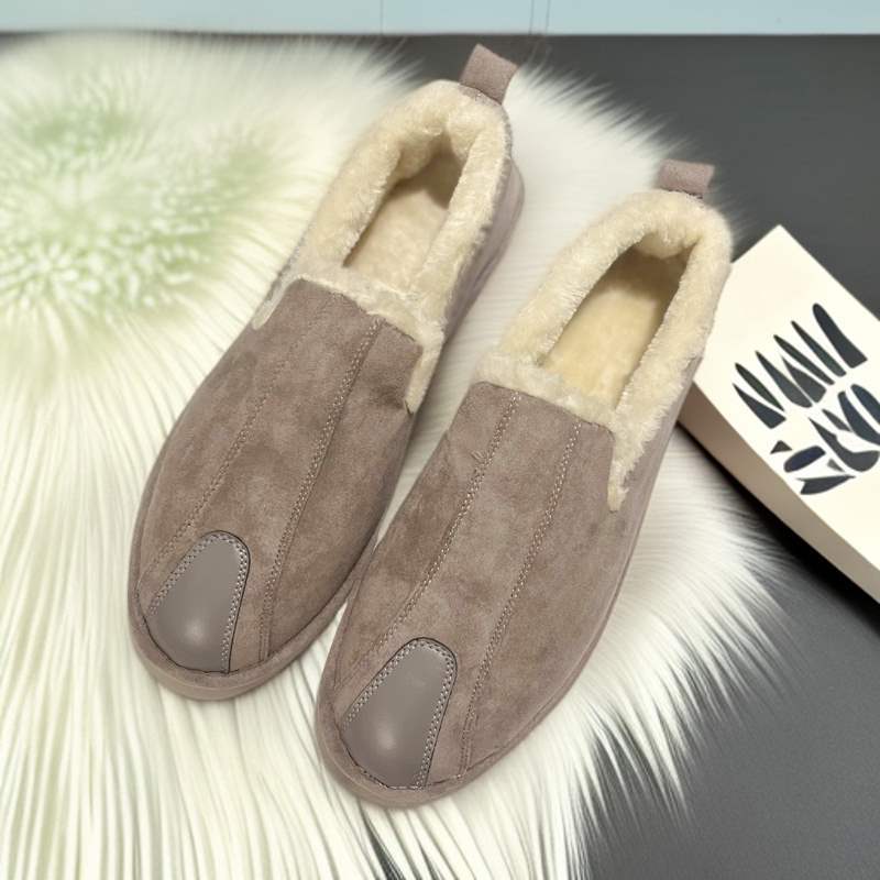 

Хлопковая обувь мужская зимняя бархатная теплая утолщенная новая морозостойкая обувь-однопедаль для ленивых пуховая водонепроницаемая зимняя обувь хлопковые ботинки 43