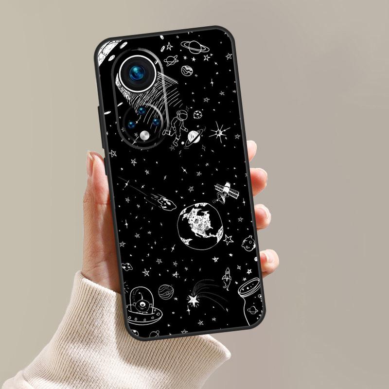 Aesthetic Space Stars Planet Case For Honor Magic 8 6 5 7 Pro X9d X9c X9b X9a X8c X8b Win RT 50 70 90 200 400 Lite Cover
