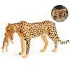 Cheetah Savannah Creature Model for Role Playing and Pretend Play Hand Painted Cheetah Figurine Savannah Creature