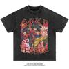Dragon Ball Printed Short Sleeve TShirt Casual Summer Wear Mens Street Clothing Mens TShirt Washed and Old Comfortable Pop