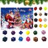 Dice Advent Calendar Advent Calendar Toy for The Countdown Holiday of Christmas Countdown Calendar Christmas Gift Xmas Gift