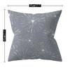 Sliver Grey Style Geometry Decorative Pillowcases Throw Pillow Case Striped Pillowcase Cushion Cover Home Decor Pillows 18Inch