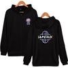 Fashion Hooded Top Women Men's KPop Demon Hunters Print Zipper Jacket Hip-hop Street Sports Couple Casual Loose Hoodie