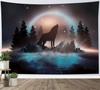 Pink and Grey Marble Tapestry for Bedroom Gold Striped Luxury Geometric Wall Tapestry Abstract Textured Tapestries Backdrop