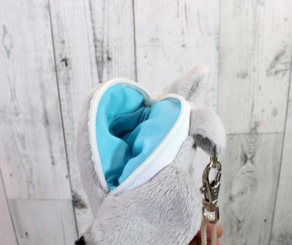 Shinada hug hug Oyako Koala Pouch, 5.5 x 1.2 x 8.5cm, Animal-themed Goods, HUGK-0138