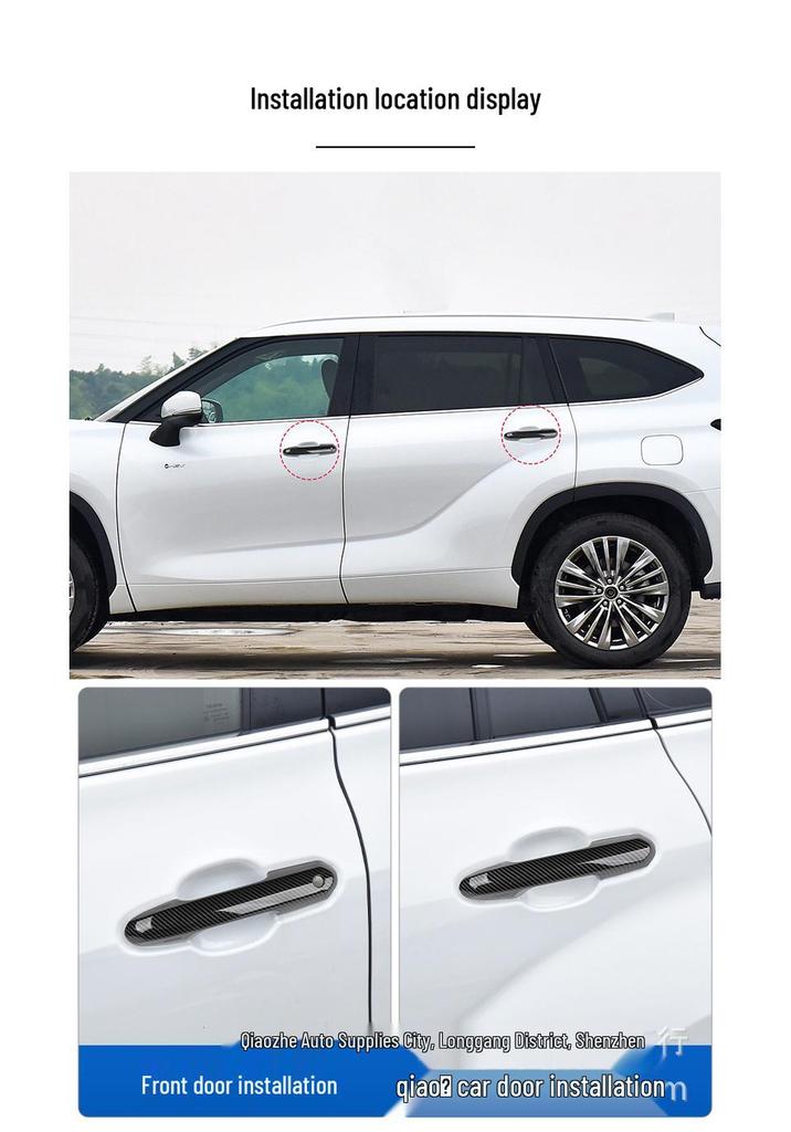 Toyota Highlander/Crown/RAV4/Weilanda Türgriffabdeckung Zubehör