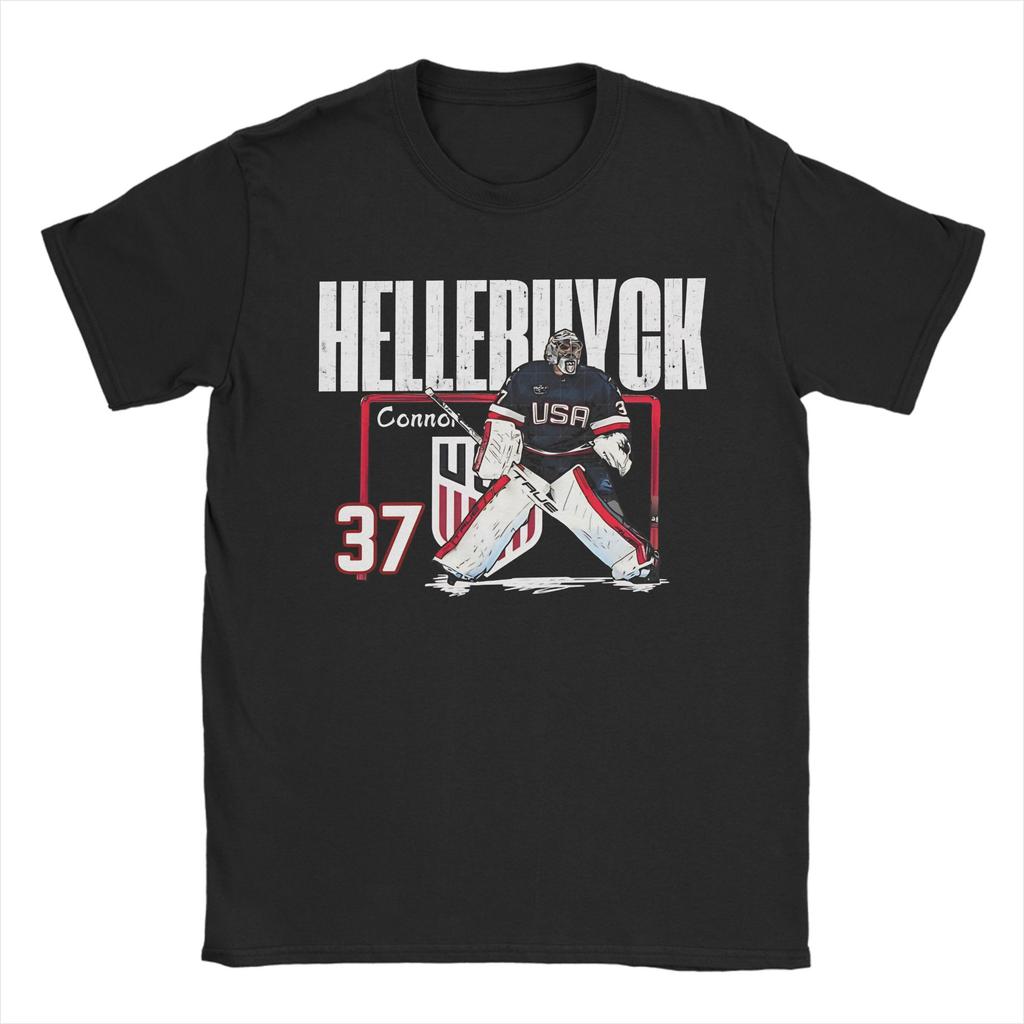 Connor Hellebuyck New Arrival T Shirt Unisex Women 100 Cotton Tee Shirt Clothing