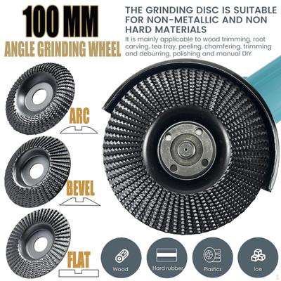 3 stück Winkel Grinder Disc Polieren Polieren Rad Holzbearbeitung Werkzeug Holz Carving Befestigung