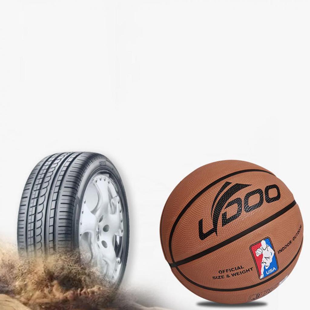 Herr storlek 7 Utomhus inomhus gummibasket tävling Sport träningsboll