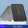 New 14 Inch High-pressure Top Spray Flower Spray 360 ° Rotating Water-saving High Flow Pressurized Shower Head