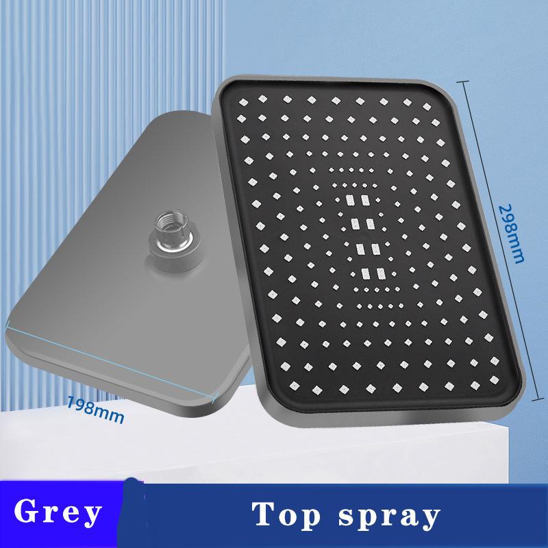 

Новый 14-дюймовый верхний душ высокого давления, распылитель «цветок», вращающийся на 360°, водосберегающая насадка для душа с высоким потоком и давлением 1pcs