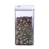 Kitchen  Sealed Tank Square Plastic Transparent Grain Fresh