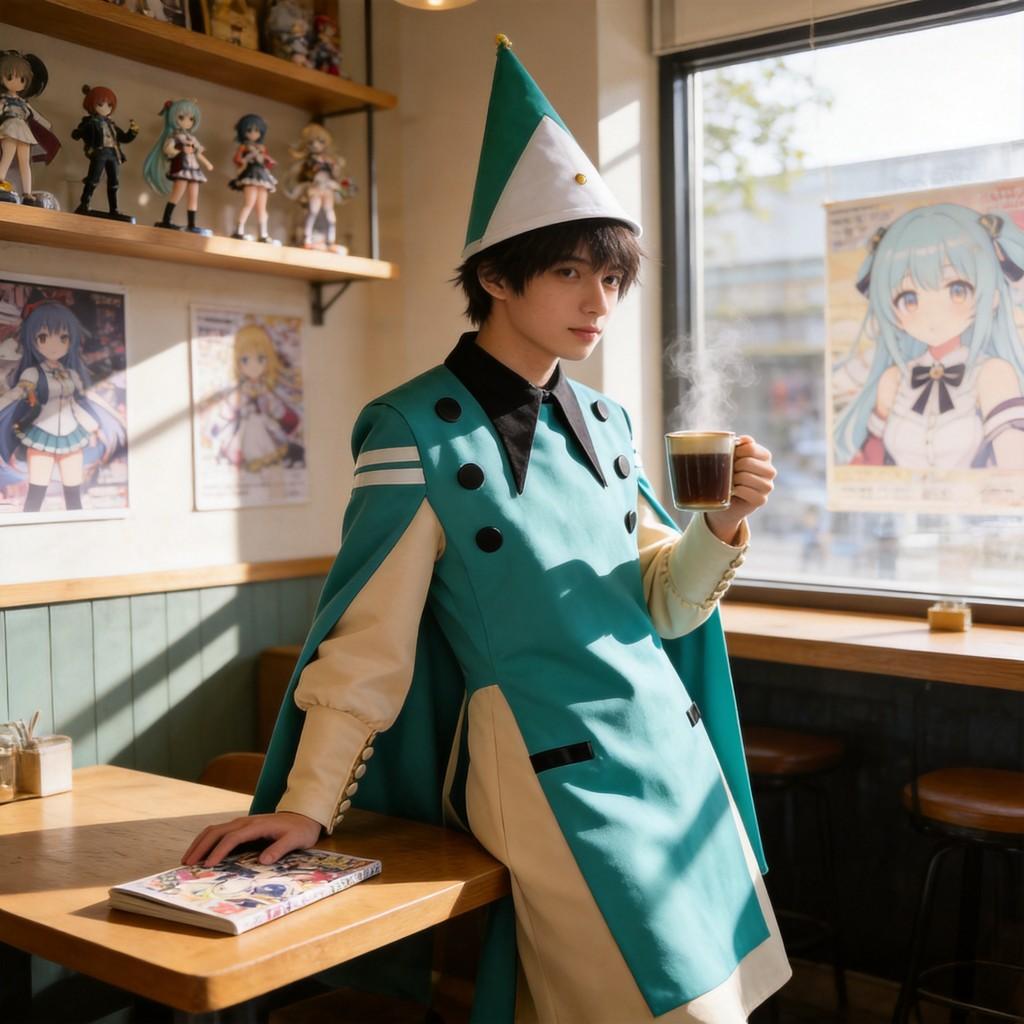 Hexe Hut Atelier Cosplay Kostüm Mit Uniform Wolle Für Anime Rollenspiel Und Bühnenauftritte