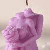 Couples Candle Mold Mother and Kids Candle Silicone Moulds DIY Home Decorations
