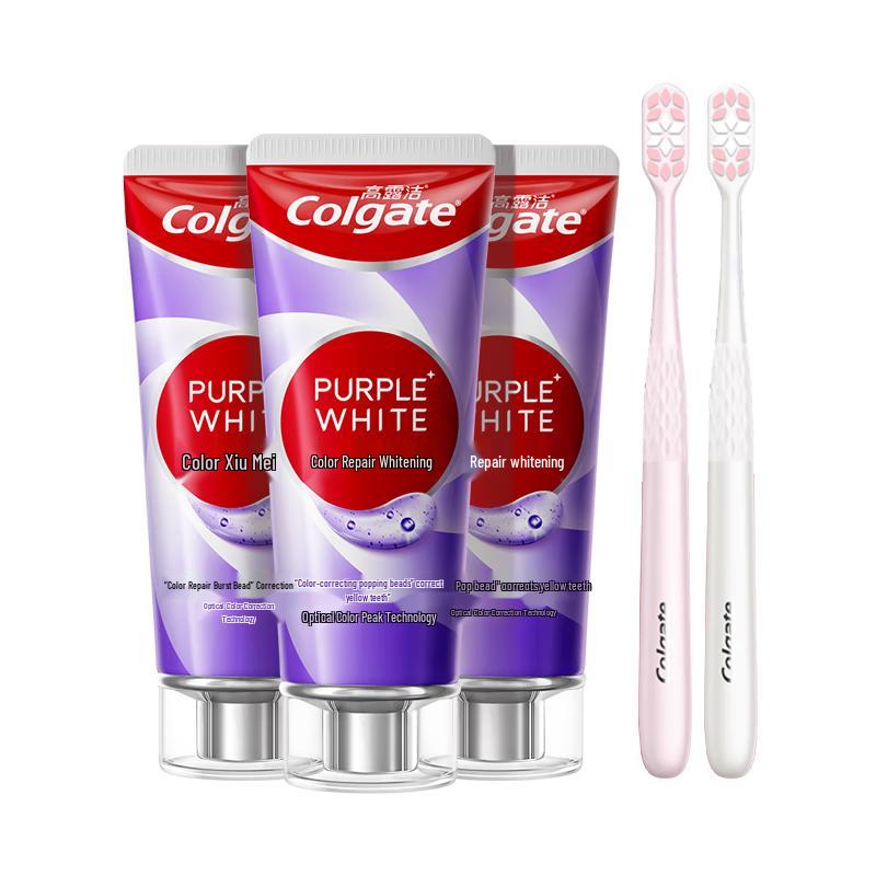 Colgate Sun Yingsha Revitalizing Purple Oral Care & Merchandise Set