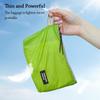 Silikonbeschichtete Gepäckaufbewahrungstasche Ultraleichte Multifunktionale Reise-Organizer-Tasche Reißverschlusstasche Nylon Gepäck Unterverpackungstasche