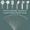 0.4-1.6mm Stainless Steel Needle Brushes Set Welding Torch Through-Needle  for Bathroom