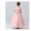 Girls Kids Puffy Princess Dress Wedding Party Performance Flower Girl Dress