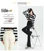 Women's High-Waist Fleece Flare Pants – Floor-Length, Loose Fit, Autumn/Winter Fashion
