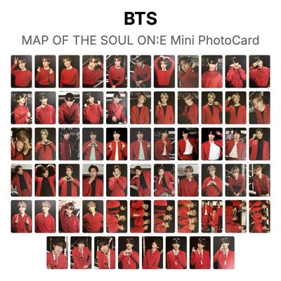 BTS MAPA DA ALMA EM:E Mini Cartão Fotográfico Cartão Fotográfico Oficial