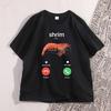 Shrim Is Calling Meme TShirt Funny Misspelled Shrimp Calling Joke T Shirt for Unisex Women Humor Short Sleeve Male Tops Clothes