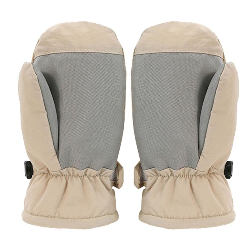 Winter Snow Gloves Waterproof Kids Ski Gloves Anti-skid Children Mittens Thermal Gloves for Outdoor Cycling Traveling