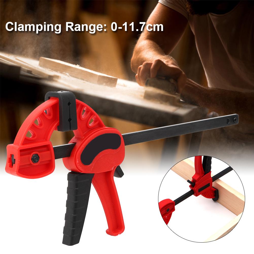 Serre de fixation robuste pour le travail du bois 4 pouces Serre de type F Clip Accessoires de travail du bois