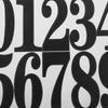 8Sets Mailbox Number Stickers Self-Adhesive Waterproof Paper Address Numbers 0-9 Outdoor Door Number Labels Home Apartment