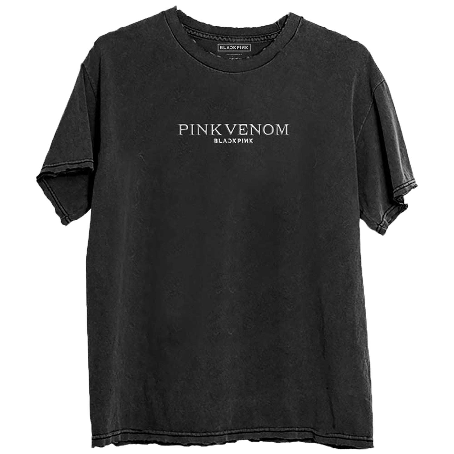 Men s BlackPink Pink Venom T-shirt X-Large Black S