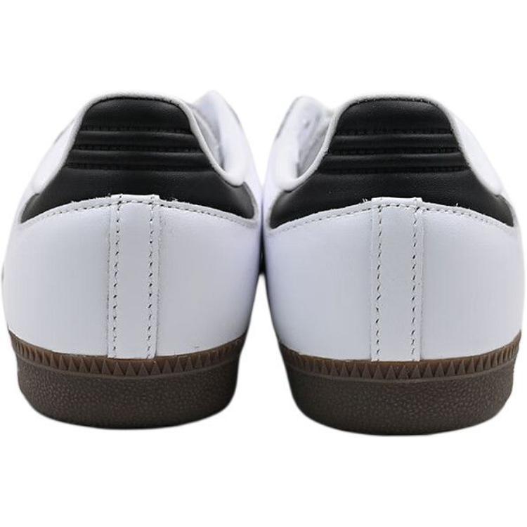 Adidas Originals Samba Og Comfortable Versatile Non-Slip Durable Low-Top Kids Skate Shoes Men Skate Shoes White Black JQ4112