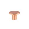 ZAMAK KNOB MODEL AS BRUSHED COPPER FINISH DIST. HOLE Ø26