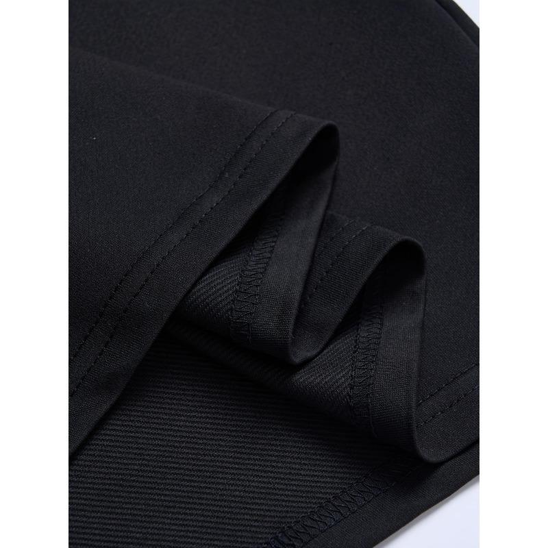 Martian Character on Black Men's Short Sleeve Suitable for Holidays Outfits Party Suitable for Outdoor Activities Refreshing And Breathable