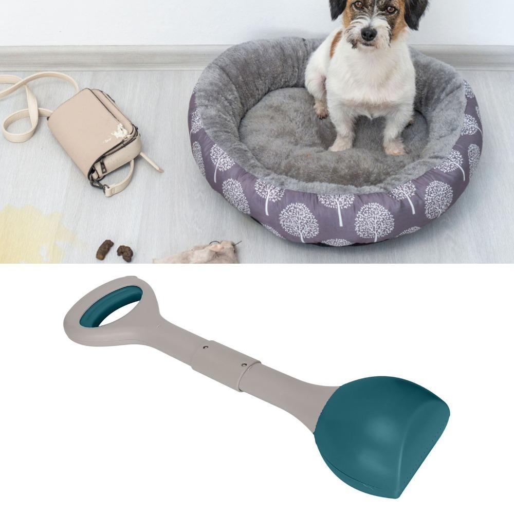Curved Grip Pet Poop Scooper Lightweight Pet Waste Collector Dog Waste Clip Daily Dog Walking