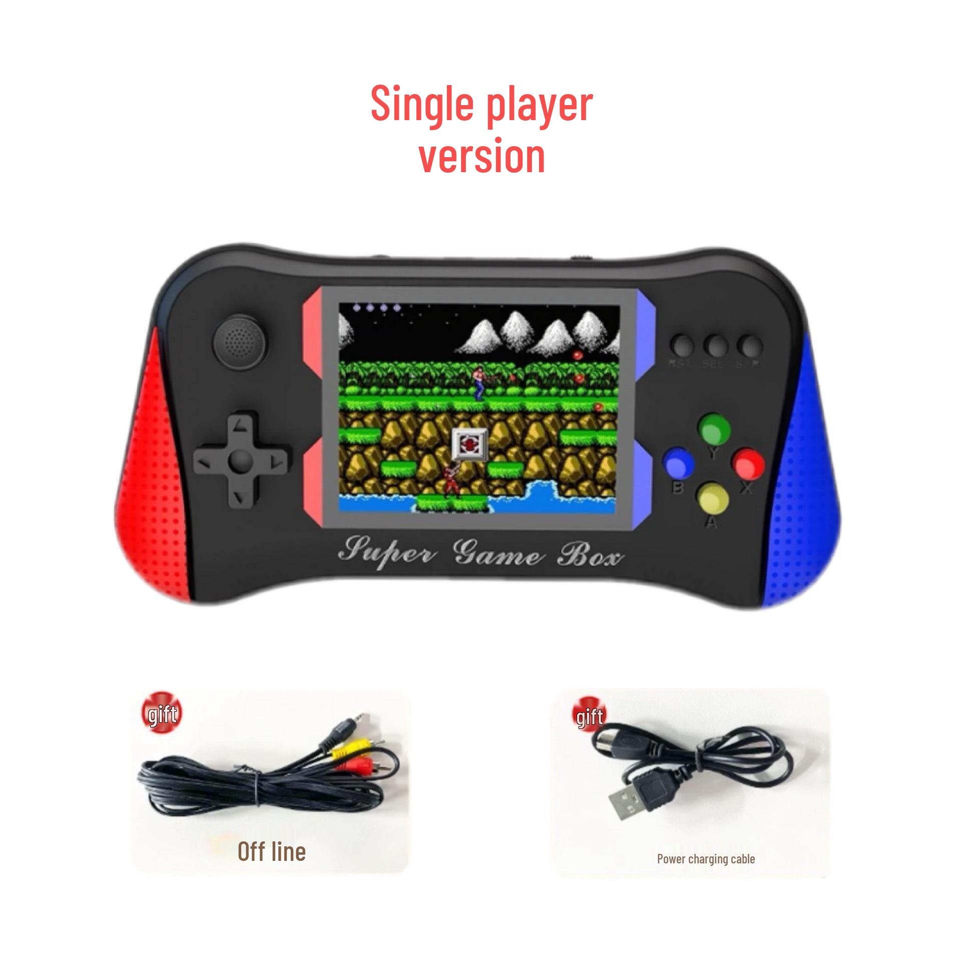 

Cross-border X7M Retro Arcade Handheld Console: Large Screen, 500 Classic Tetris Games, Single/Double Player.