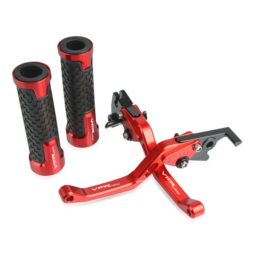 Motorcycle Clutch Brake Lever Aluminum Adjustable Brake Handle Clutch Lever FOR HONDA VFR1200 VFR 1200 2010 2011 2012