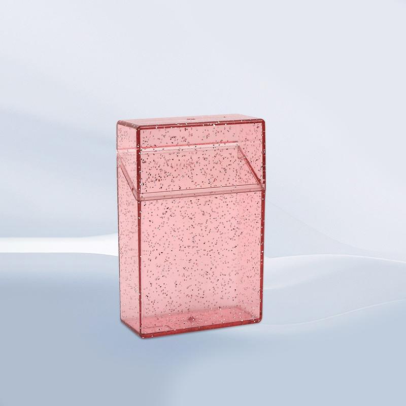 Aufbewahrungsbox für Fotokarten, Ins, transparente Blingbling-Box, Behälter, Idol, Kpop-Alben, Foto-Aufbewahrungsbox, Zigarettenetui