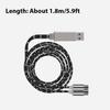 Tremolo MIDI To USB Cable 5.9ft MIDI Cable with Input Output Interface 5 Pin Line Converter PC To Music Electronic