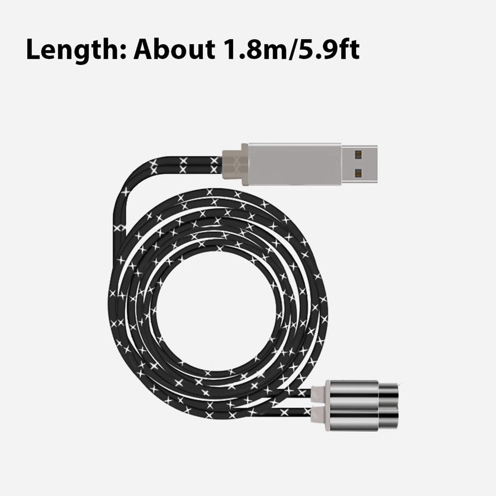 Tremolo MIDI To USB Cable 5.9ft MIDI Cable with Input Output Interface 5 Pin Line Converter PC To Music Electronic