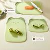 Double-Sided Cutting Board with Non-Slip Edges Food-Grade Plastic Fruits Chopping Board with Hanging Hole Anti-Microbial Space-Saving Cutting Mat