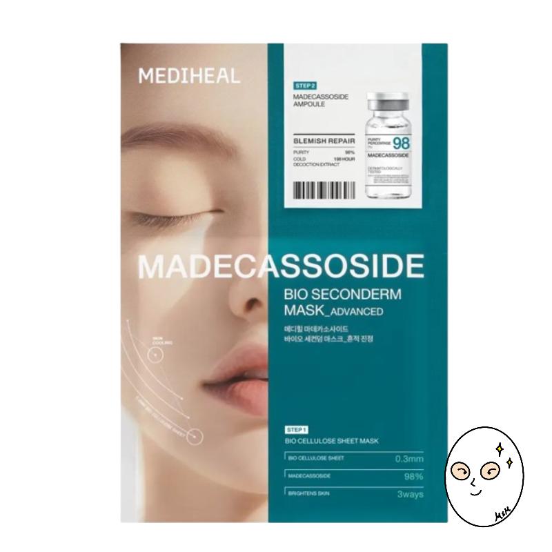 MEDIHEAL Bio Seconderm Mask Madecassoside 10 Sheets