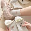 Spring & Summer Women's Cartoon Anime Mesh Socks - Breathable, Seamless, Ruffled Dot Gauze, Japanese Style Student Socks