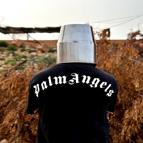 Medieval Templar Knight Helmet – Silver Finish, Mason's Brass Cross, Cosplay Armor