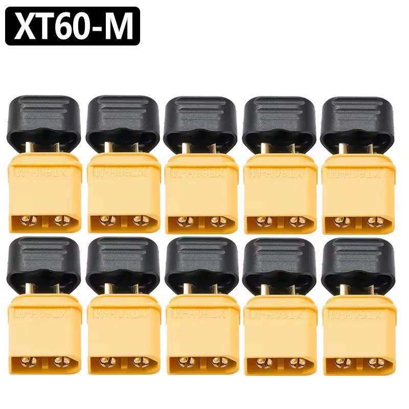 1-40PCS XT60 Battery Connector Male & Female Bullet Connector Plugs with Sheath Housing for RC Battery Motor FPV XT-60 Adapter