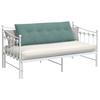 Back Cushion Sea Green 140 x 50 cm Cord Fabric