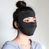 Mask Solid Color Sun Protection Ice Silk Face Protection Summer Sunscreen Mask Driving Face Mask Face Gini Mask Womne Sun Hats