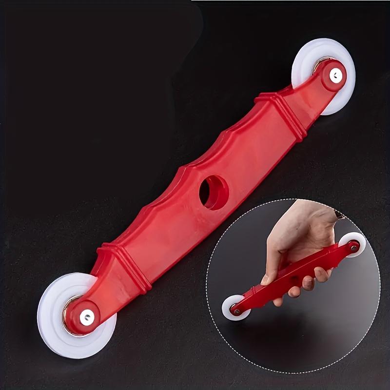 1-Piece Window Installation Tool with Stainless Steel/Rubber Abrasive Cloth Wheel - Install Windows with Ease and Precision